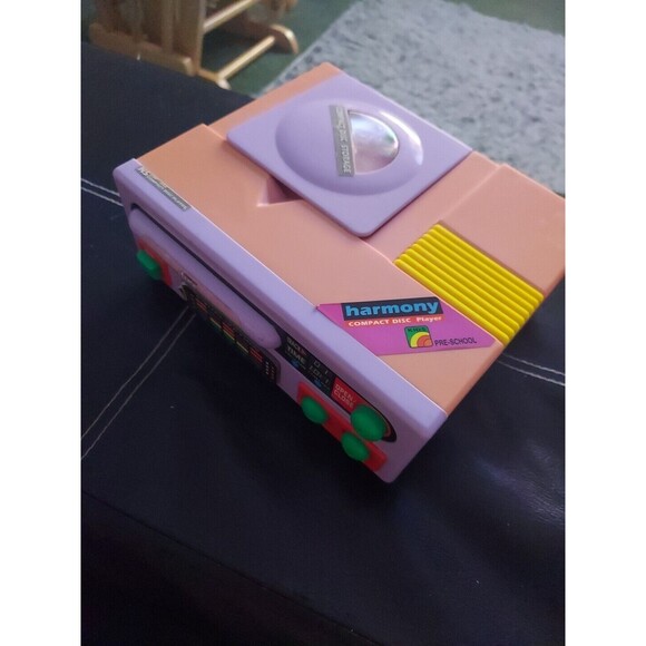 Vintage NavyStar CD Harmony Children's CD Music Player Nostalgic Untested/Parts - Picture 6 of 10